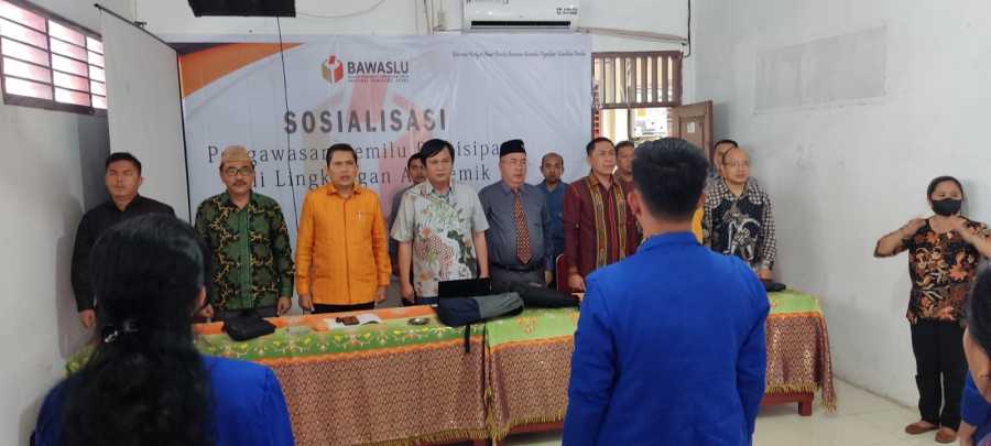 Bawaslu Sumatera Utara Gandeng Mahasiswa UNIAS dalam Pengawasan Pemilu Partisipatif