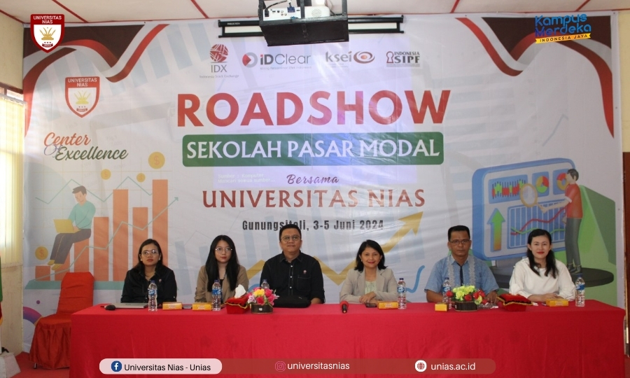 Mahasiswa Universitas Nias Terima Roadshow Sekolah Pasar Modal dari  Bursa Efek Indonesia 