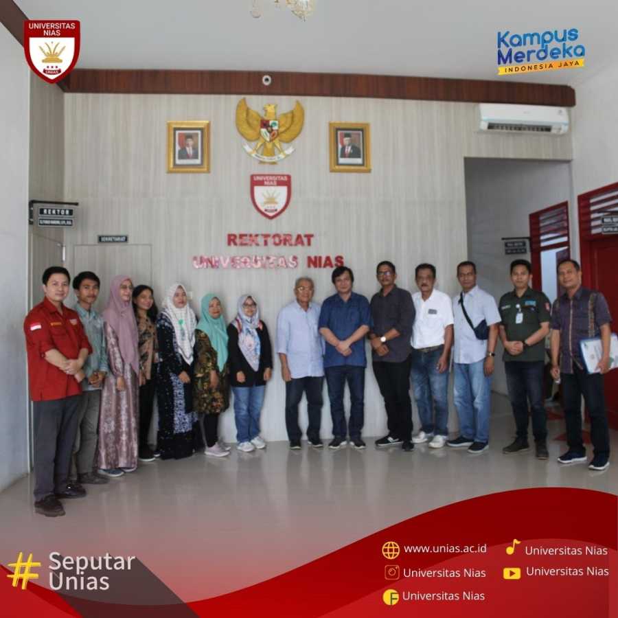Masuk Nominasi Sepuluh Besar Universitas Nias Terima Tim  Validasi Lapangan BAPPELITBANG Pemerintah Provinsi Sumatera Utara 