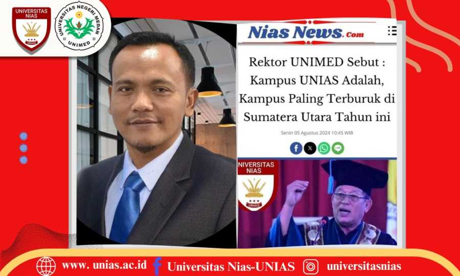 Humas Unimed  Pastikan Berita yang Beredar Rektor  Unimed  Sentil  Universitas  Nias adalah Hoax