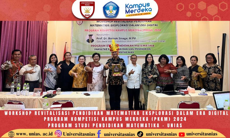 Program Studi  Pendidikan Matematika Universitas Nias Sukses Menyelenggarakan Workshop Kurikulum Pendidikan Matematika Terintegrasi  MBKM