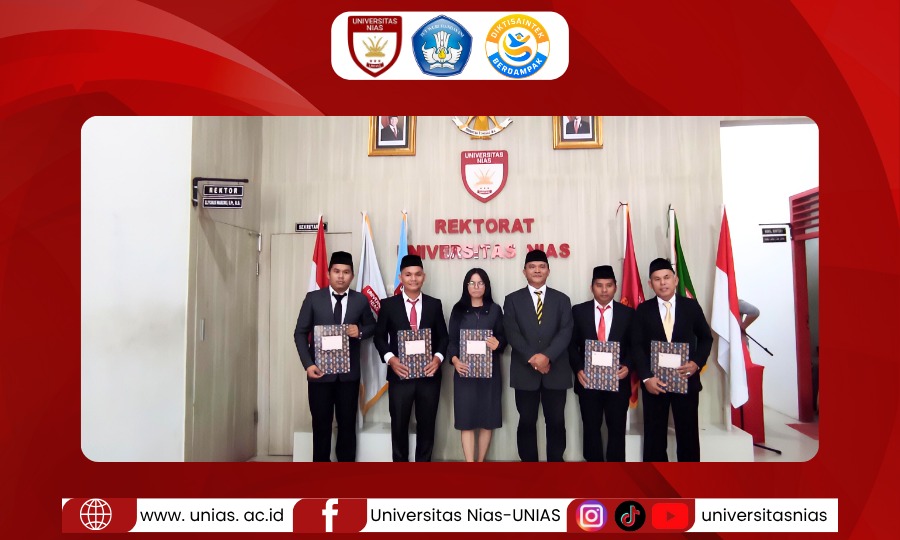 Universitas Nias Kukuhkan Sejumlah Pejabat Struktural: Komitmen Baru untuk Kemajuan Institusi