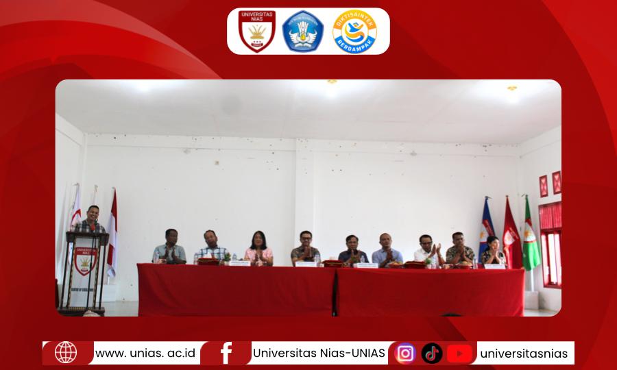 Pengurus Yayasan Perguruan Tinggi Nias Laksanakan Penguatan Soliditas Bagi Sivitas Akademika Universitas Nias
