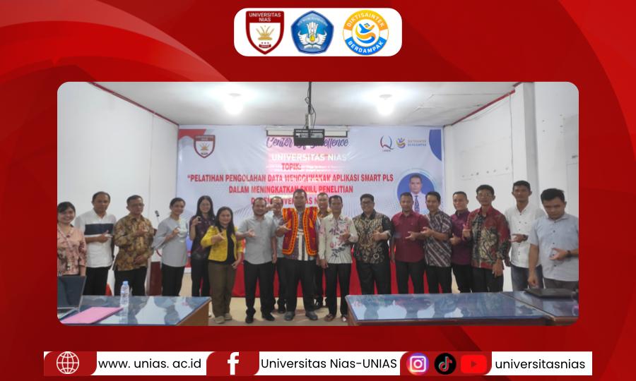 Universitas Nias Selenggarakan Pelatihan Pengolahan Data Menggunakan Aplikasi Smart PLS untuk Tingkatkan Skill Penelitian