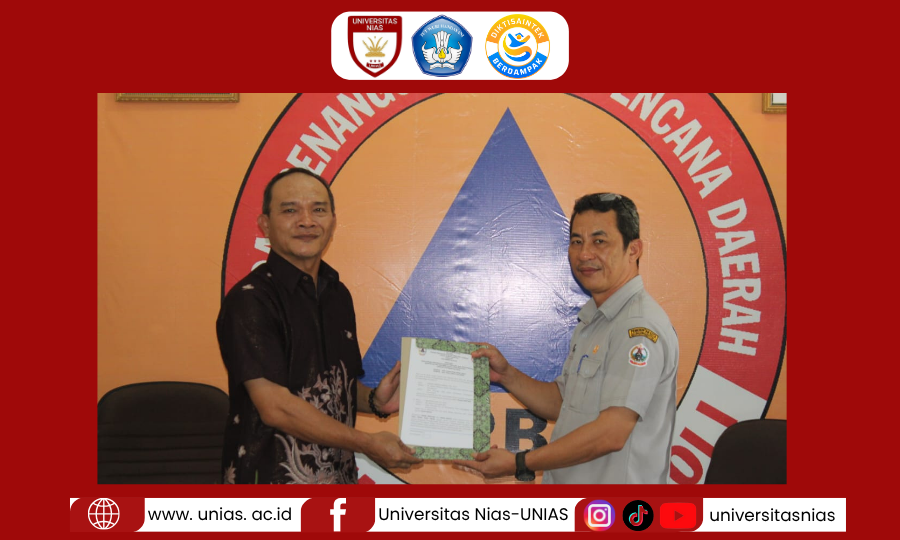 Penandatanganan MoA: Kolaborasi Universitas Nias, RRI Gunungsitoli dan BPBD Kota Gunungsitoli untuk Masa Depan Lebih Aman