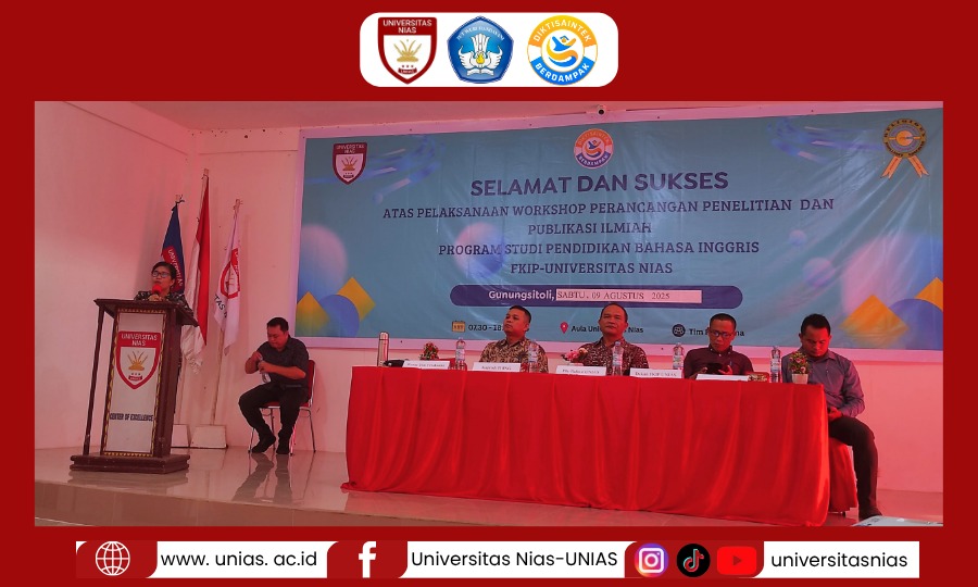 Tingkatkan Kualitas Riset, Prodi Pendidikan Bahasa Inggris FKIP Universitas Nias Gelar Workshop Penelitian dan Publikasi Ilmiah