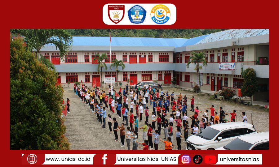 Harmoni Sehat dan Cerdas: Universitas Nias Gelar Senam dan Lomba Edukatif  Sambut HUT KEMRI Ke-80