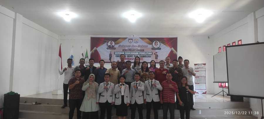 Sejarah Baru Akademik,  Fakultas Sains dan Teknologi Universitas Nias Selenggarakan Seminar Rancangan Penelitian Pertama Tahun 2025/2026.