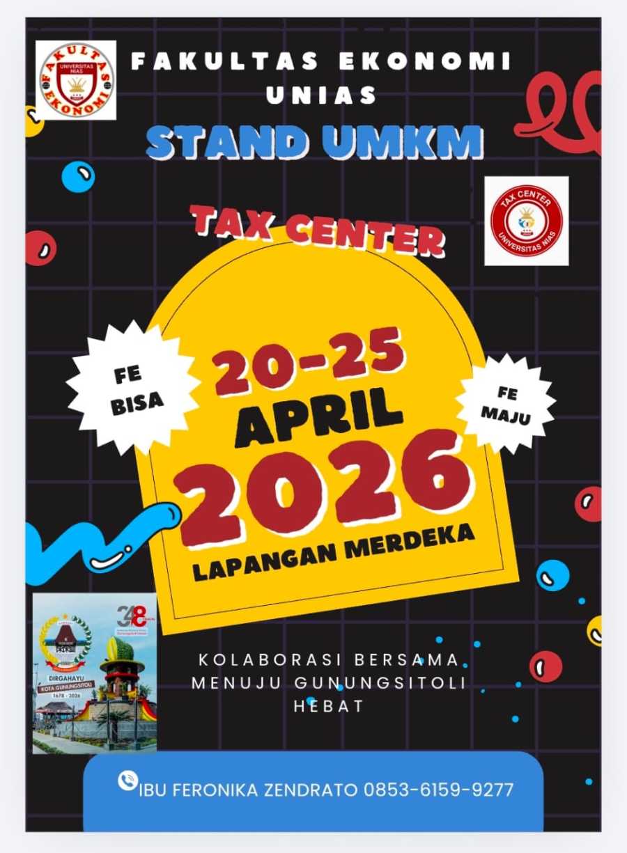 HUT Gunungsitoli Makin Hidup! Kolaborasi Fakultas Ekonomi Universitas Nias & Alumni Dorong UMKM Lokal Naik Kelas