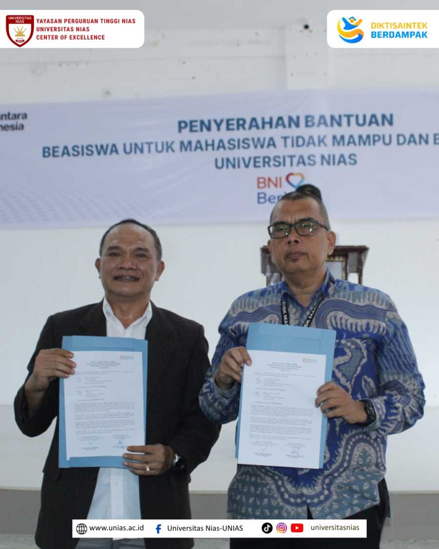 BNI Hadir untuk Pendidikan: 50 Mahasiswa Universitas Nias Terima Bantuan Pendidikan