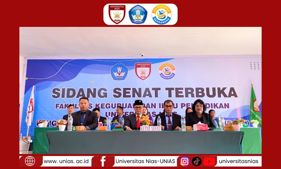 FKIP Universitas Nias Yudisium 511 Peserta, Teguhkan Komitmen Mencetak Lulusan Berkualitas