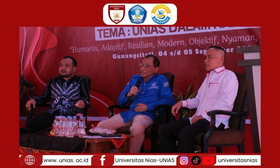 Kepala LLDIKTI Wilayah I Sumut Prof. Saiful Anwar Matondang, Ph.D. Berikan Kuliah Umum pada PKKMB Universitas Nias T.A. 2026/2027